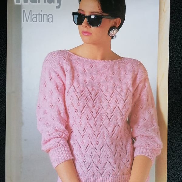 knitting pattern Wendy 2847