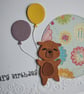 Capy Birthday - Birthday Card with a Capybara and Balloons  - Image 3