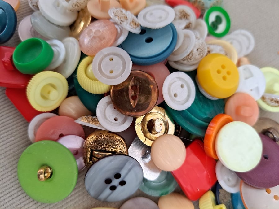 Vintage Button Haul