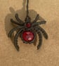Spider necklace, adjustable, custom colour - Image 2