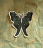 Mellifera Dynasty paper sticker - lunar moth - Image 1
