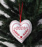 Christmas hanging decoration, heart decoration, 2026 - Image 3