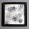 Original mono print lino print Sea Urchins I