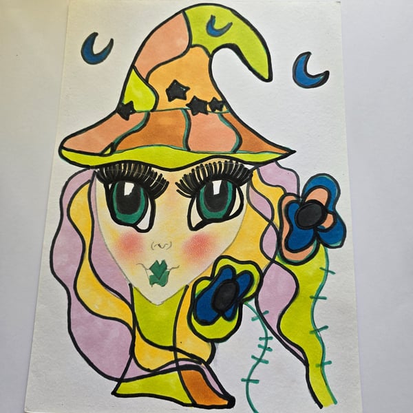 Fairy Witch Drawing 