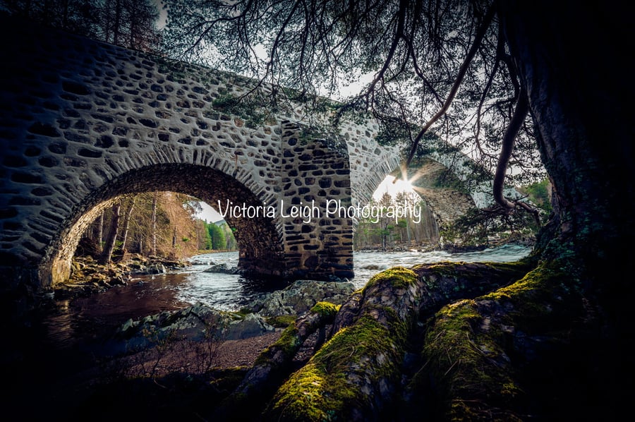 The Old Brig O’Dee Bridge Braemar Print