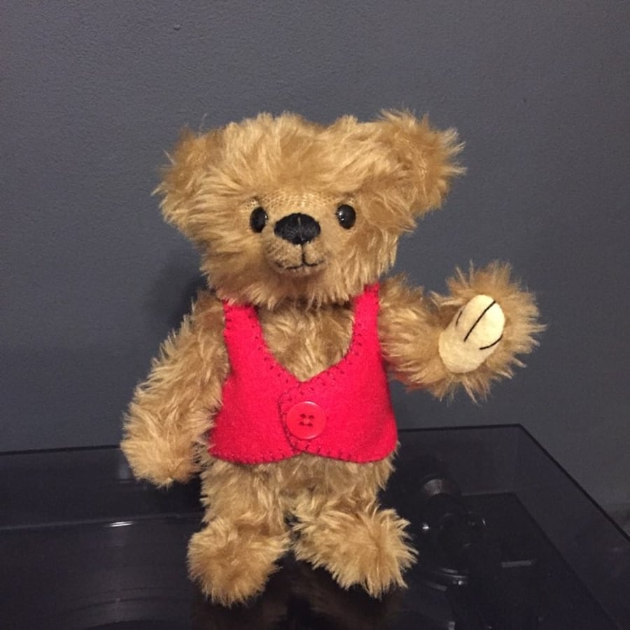 Handmade Teddy Bear - Wilbur