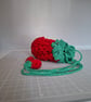Strawberry shopper, mesh bag in two sizes - Image 2