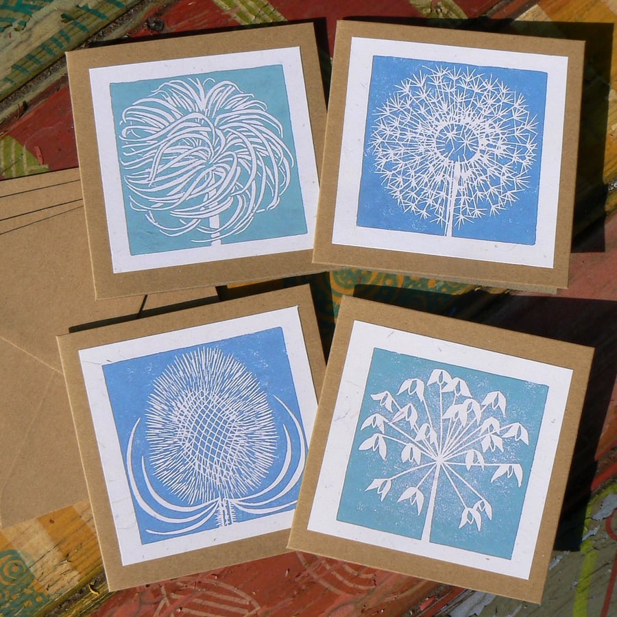 Seed Heads mini card pack