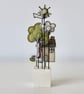 'Bless This House' on a Painted Wooden Block Stand - Image 8