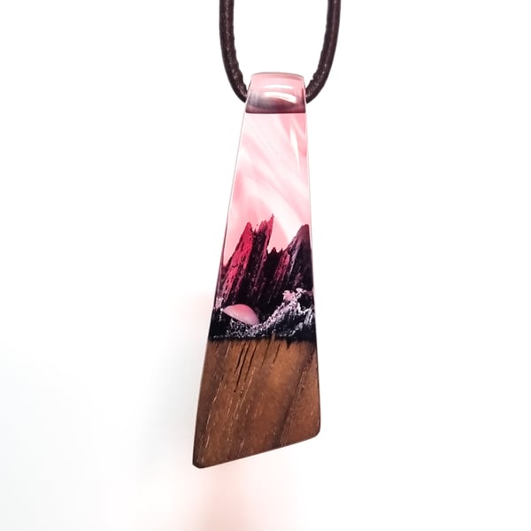 Fire In The Sky UFO Crash Pendant