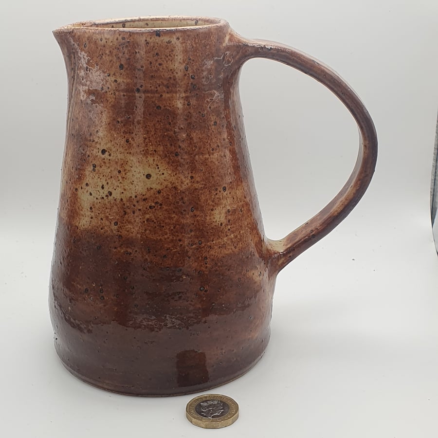 Stoneware jug vase