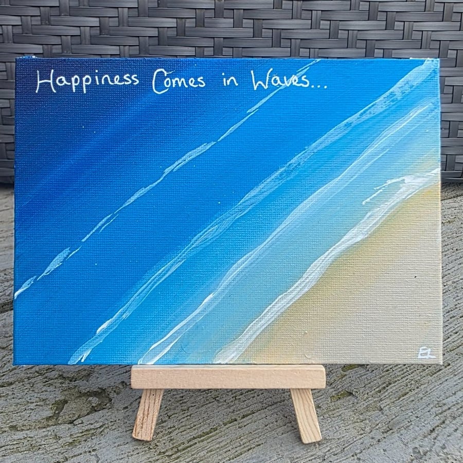 Happiness Comes in Waves...