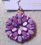 Hexagonal bead earrings (customisable) - Image 1