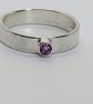 Sterling silver Iolite ring size Q Ladies ring - Image 2