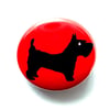 Scottish Terrier Dog Badge