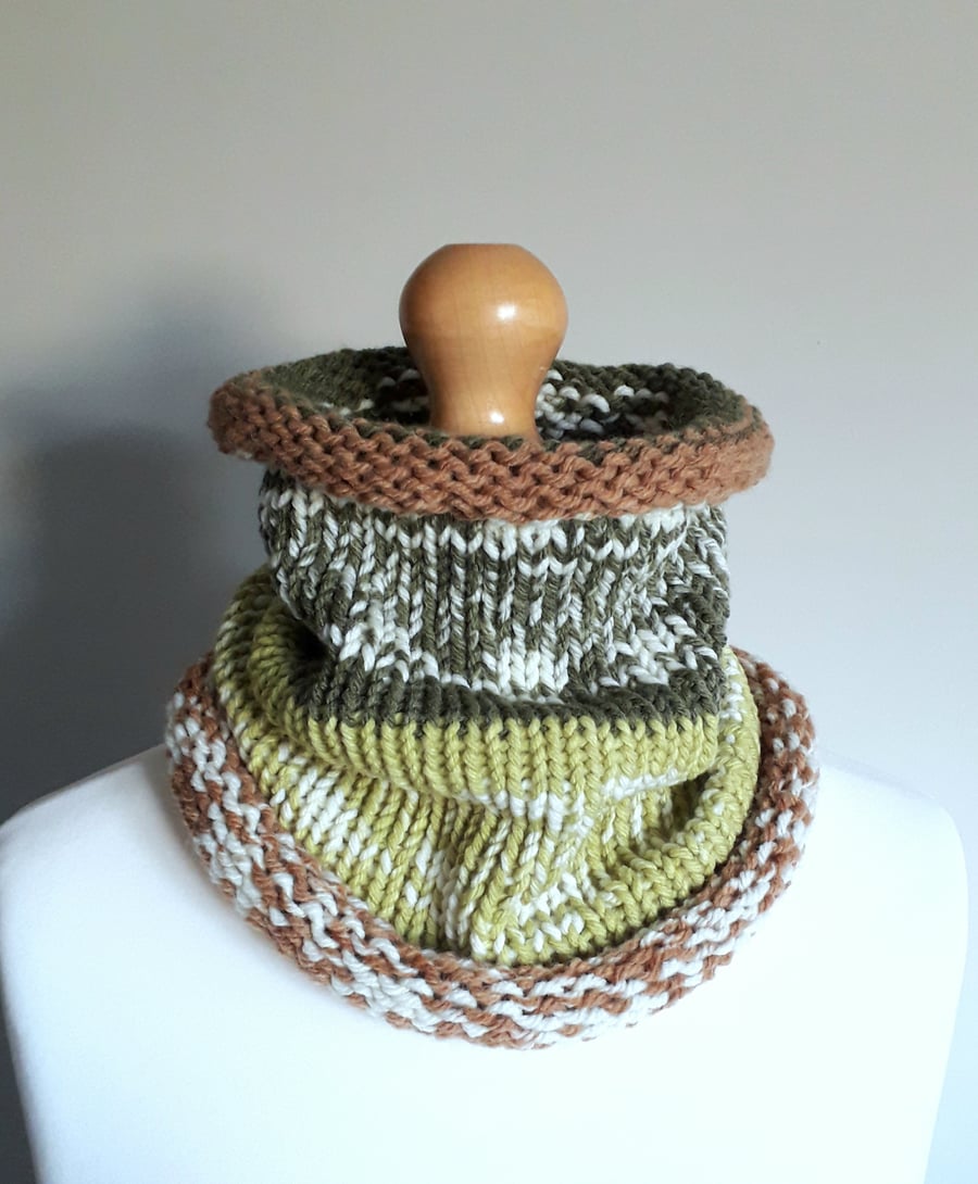 Cowl, Infinity Scarf, Neck Warmer, Scarf, Merino