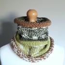 Cowl, Infinity Scarf, Neck Warmer, Scarf, Merino