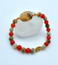 Crazy Lace Agate & Carnelian Bracelet, Birthday, Anniversary, Gifts For Her - Image 4