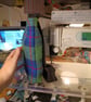 Harris Tweed Tartan Crossbody Bag with Thistle  - Image 4
