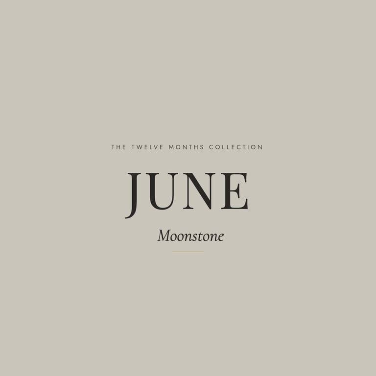 June Birthstone Ring - Hammered Silver & Moonstone - Handmade in England