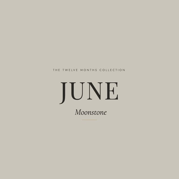 June Birthstone Ring - Hammered Silver & Moonstone - Handmade in England