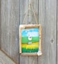 Pebble Seagull Driftwood Wall Art - Handmade Coastal Bird Art - One-of-a-Kind - Image 7