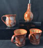 Tawny autumn stoneware mug - Image 2
