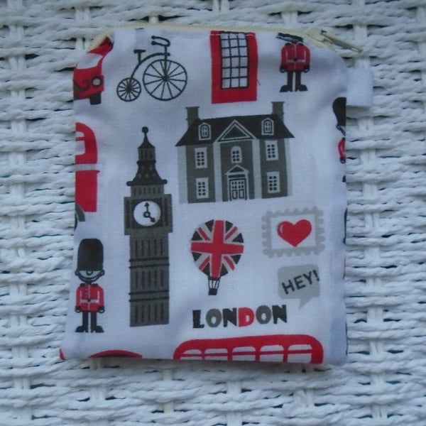 Love London Themed Coin Purse or Card Holder.