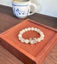 White Moonstone & White Phantom Quartz Bracelet - Image 5