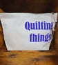 Large Project Bag - Quilting Things