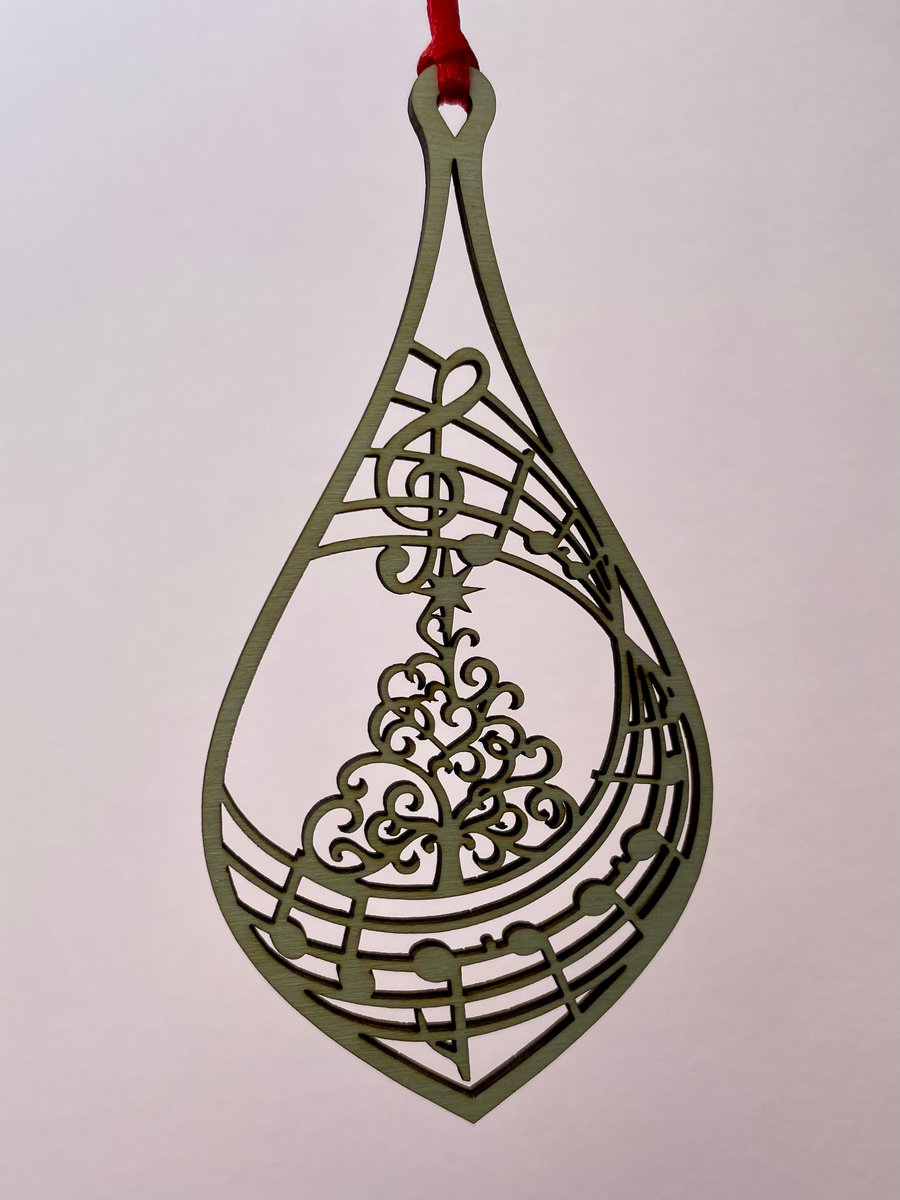 Christmas carol decoration - O Christmas Tree