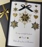 Personalised Christmas Card Gift Boxed Husband Wife Boyfriend Fiancé Any Message - Image 1