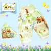 Woodland Adventure Playsuit and Matching Headscarf