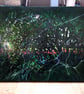 Dissolving Dream abstract dark forest dreamscape landscape painting - Image 3