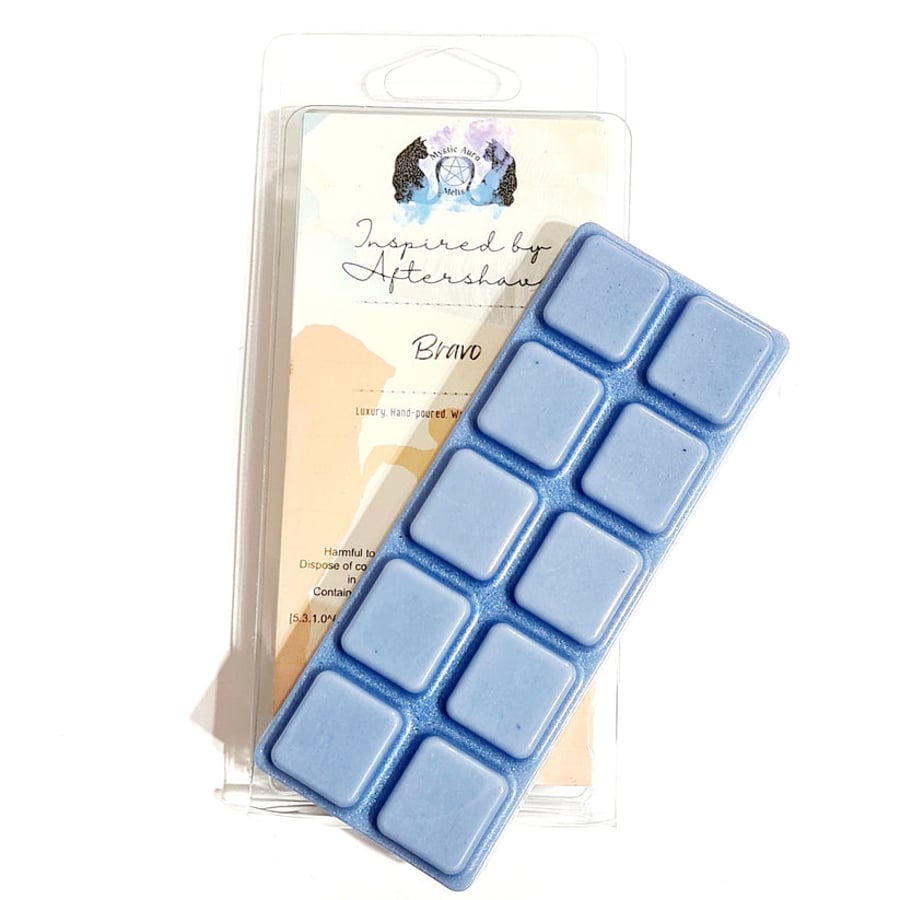 Bravo Aftershave Inspired Wax Melt Snap Bar Folksy
