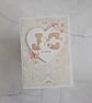 Personalised wedding card with initials - Image 7