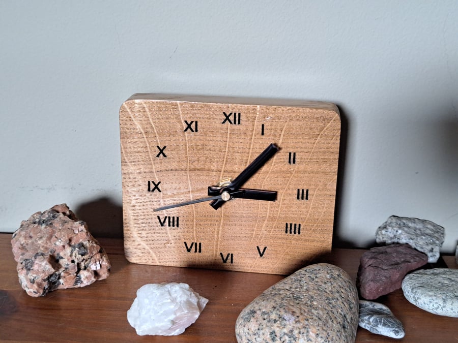 Scottish Oak Clock