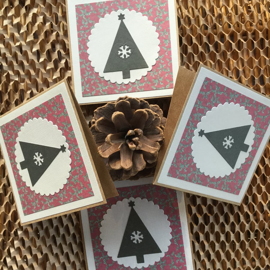 Sale - Christmas Tree Cards  Bundle