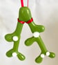 Fused Glass Mistletoe Decoration  - Image 2