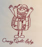 Machine-Embroidered Calico Tote bag for a Crafty ‘ Crazy Lady ‘ All my own work. - Image 5