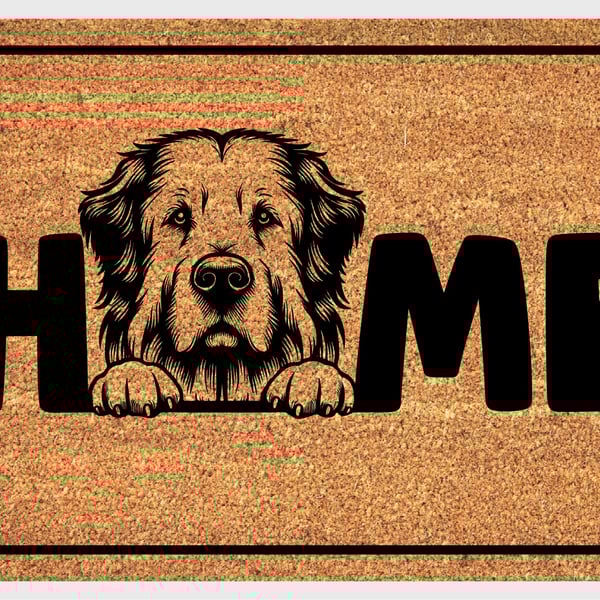 Polish Tatra Sheepdog Home Door Mat - Welcome Mat - 3 Sizes
