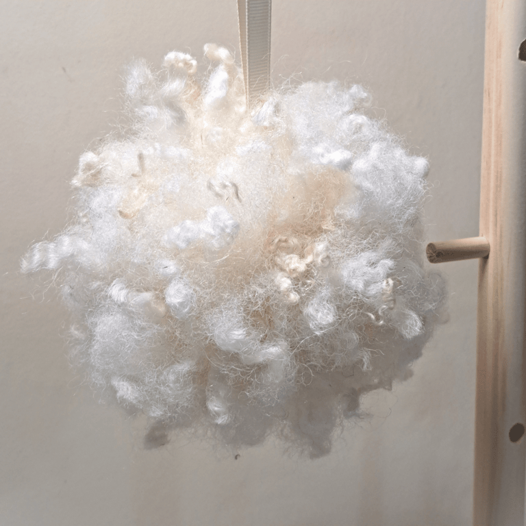  Real wool Christmas bauble, Safe for pets and children for cosy interiors