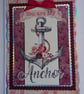 Thank You Card You Are My Anchor Happiness Any Occasion 3D Luxury Handmade - Image 1