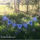 Lacy Crochet Rainbow Bunting Pattern by Email