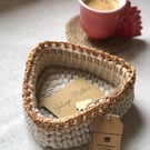 Table storage basket 