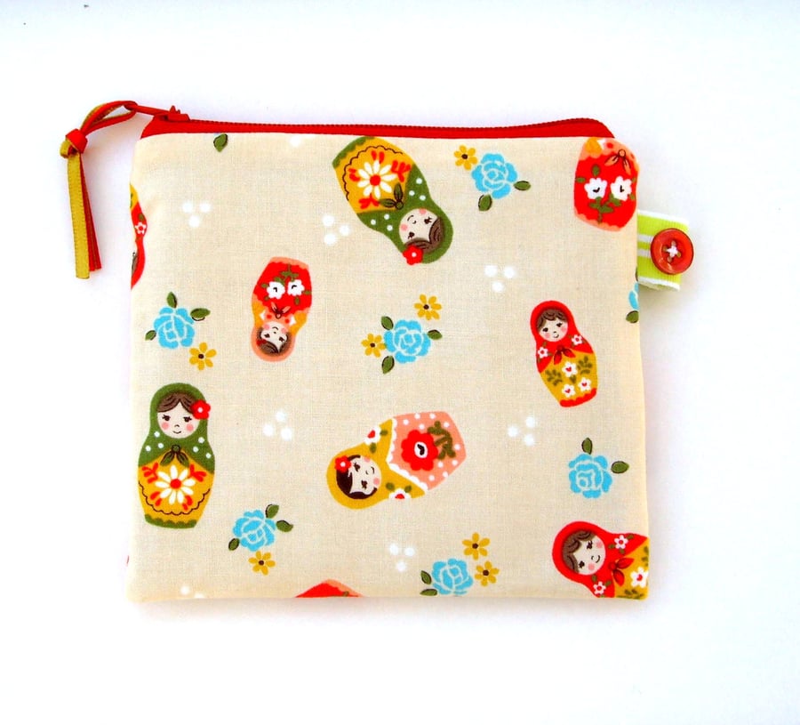 HALF PRICE SALE Russian Doll  Purse