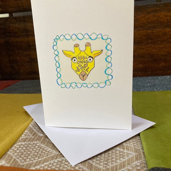You’re Giraffin A Laugh Card 2