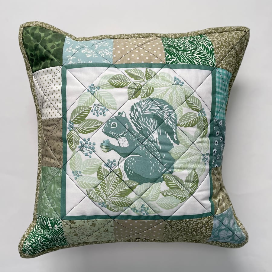 Mr Squirrel- cushion cover 