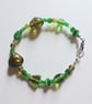 Emerald City Glass Bracelet 