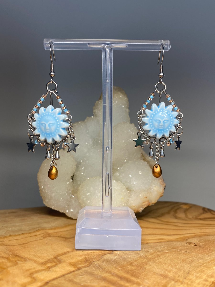 Brianne - Celestial Whimsygoth Earrings 